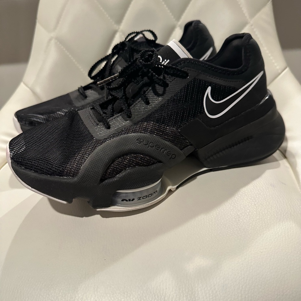 Nike Black and White SuperRep Sneakers